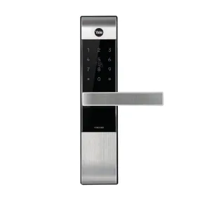 Electronic lock Yale YDM3109A, combination, silver