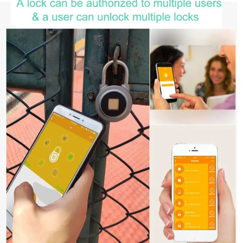 Fingerprint Smart Keyless Lock Security