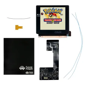 Game Boy Color Retro Pixel 2.0 Q5 IPS LCD Backlight Kit with Laminated Lens and OSD - FunnyPlaying