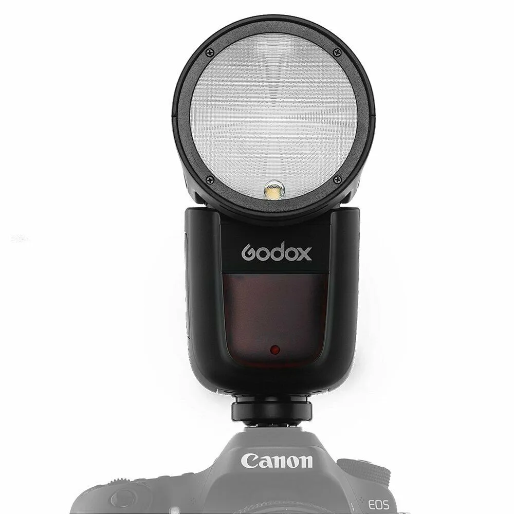 Godox V1-C Round Head Li-ion E-TTL HSS Master Speedlight Flash for Canon (DEMO STOCK)