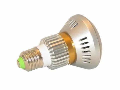 Hidden Security Light Bulb Motion Detect MicroSD Camera w/ Nightvision