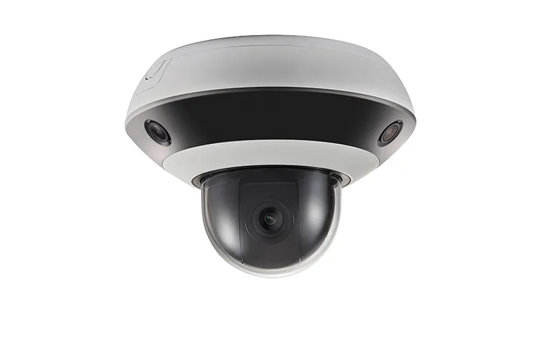 Hikvision DS-2PT3326IZ-DE3 8 MP H.265 Multi-Sensor PanoVu Mini Series Panoramic   PTZ Indoor Camera