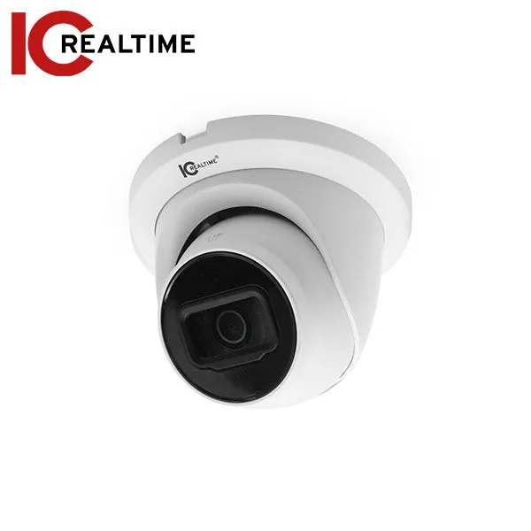 IC Realtime - ICR-200HW-V2 / 2MP AVS Fixed Eyeball / 2.8mm Lens / 196ft IR / Built-In Mic / Super Adapt / IP67