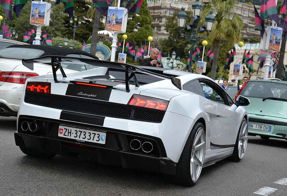 Lamborghini Gallardo / LP550 / LP560 DMC Style Carbon Rear Spoiler