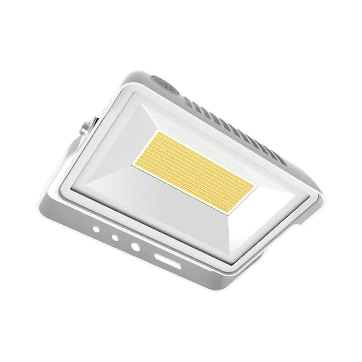 LED Flood Light With Photocell, 60 Watts, 8500 Lumens, 30K/40K/50K, 120-277V, White