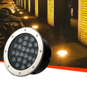 Led Underground Light 1W Outdoor Waterproof RGB Lawn Light Villa Garden Light