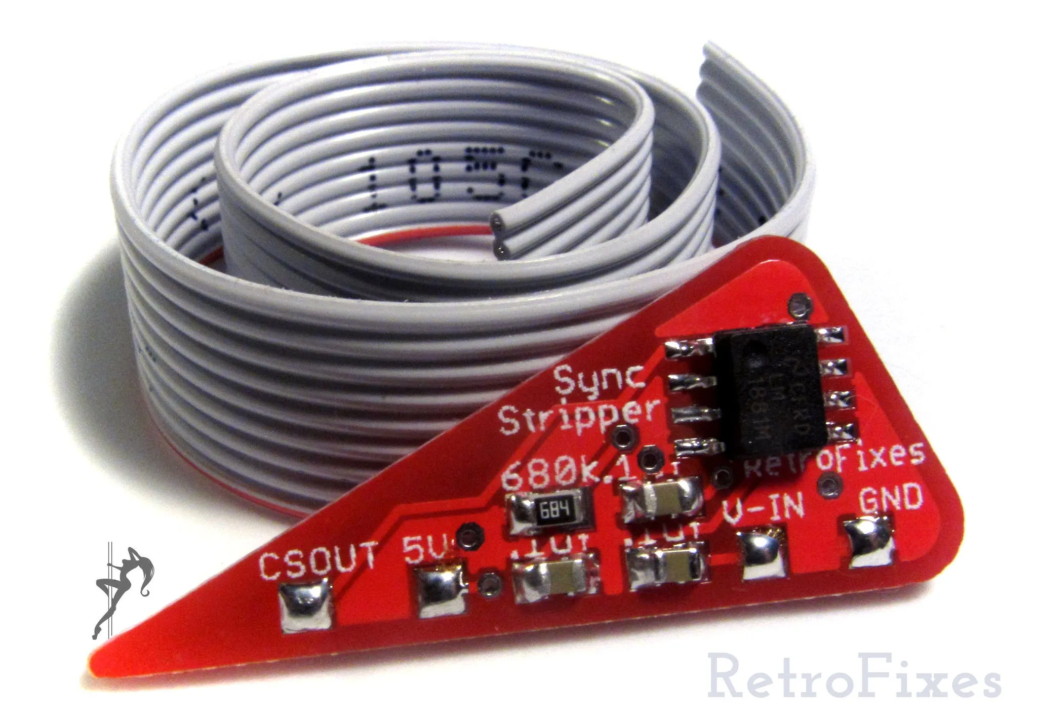 LM1881 Sync Stripper-in-SCART Board