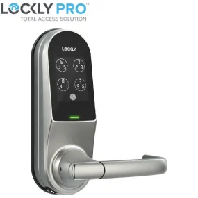 Lockly Guard- DUO 679D - Dual Locking Interconnected Smart Lock - Fingerprint Reader - Wi-Fi-Bluetooth App Controlled  - Touchscreen Keypad - Key Override - Mifare RFID - Optional Finish