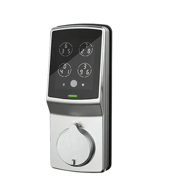 Lockly Pro - PGD728ZPUSN - GUARD - Secure PRO Electronic Deadbolt - Z-Wave Edition - Bluetooth - Satin Nickel