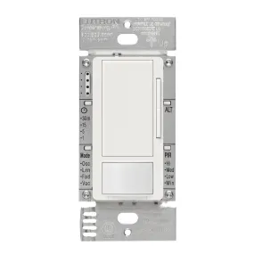 Lutron 0-10V Dimmer Sensor Switch, 8A, 120-277V/Single-Pole or 3-Way