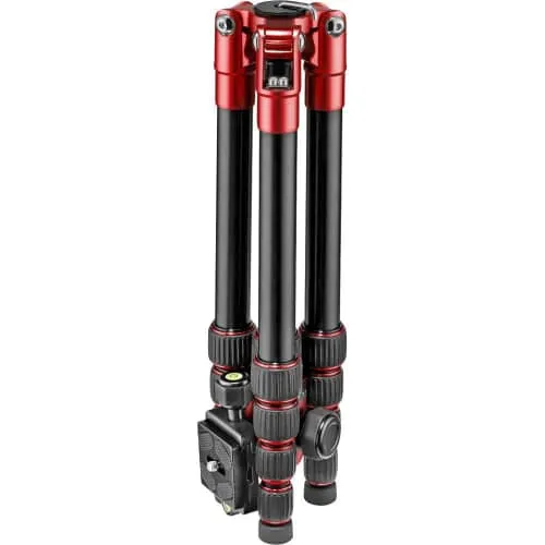 Manfrotto Element Small Aluminum Traveler Tripod (Red)