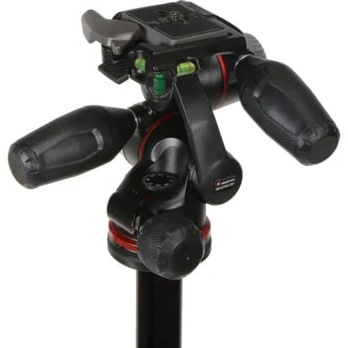 Manfrotto MK190XPRO3-3W 190 Aluminium 3-Section Tripod with Head