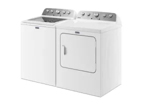 Maytag 28 Inch Wide 4.8 Cu. Ft. Washer and 29 Inch Wide 7 Cu. Ft. Electric Dryer Laundry Pair with Power™ Impeller
Model:MVW5430MW-MED5430MW