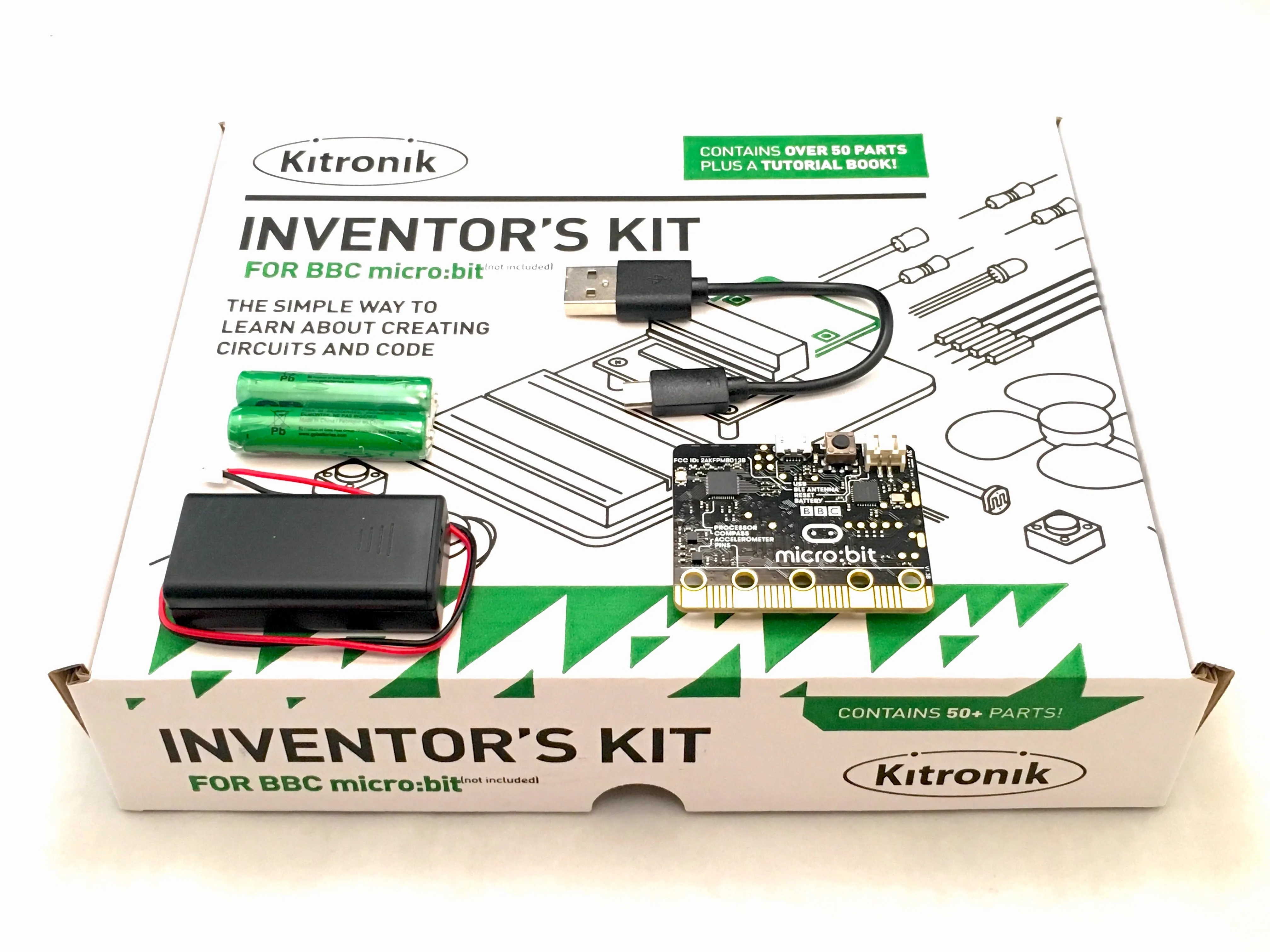 micro:bit Complete Starter Kit, including the Kitronik Inventor's kit