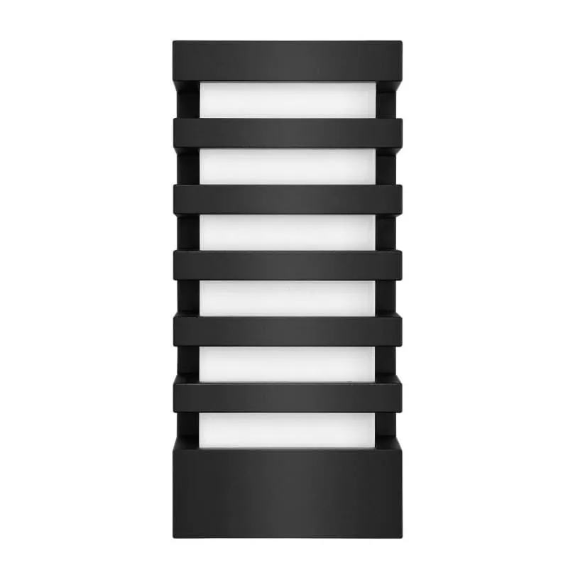 Minimalistic Striped Design Outdoor LED Wall Lamp