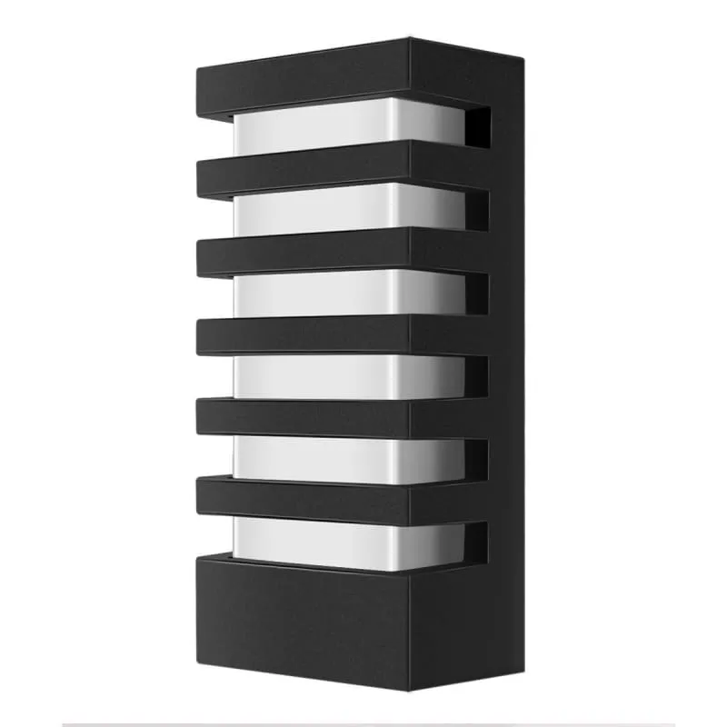 Minimalistic Striped Design Outdoor LED Wall Lamp