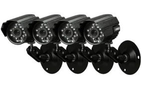 Out door security cameras with night vision (4 Pack)