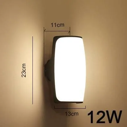 Outdoor Creative Aluminum Wall Lamp