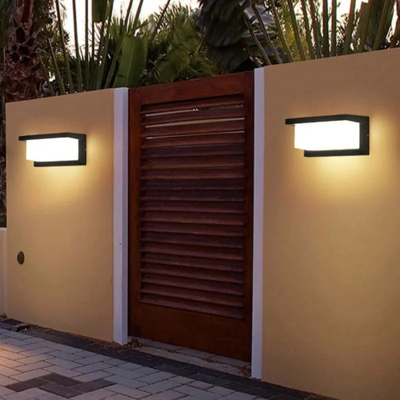 Outdoor Creative Aluminum Wall Lamp