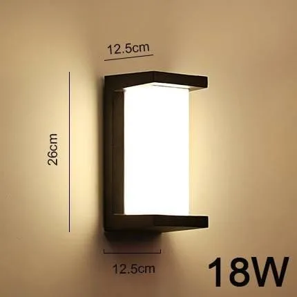 Outdoor Creative Aluminum Wall Lamp