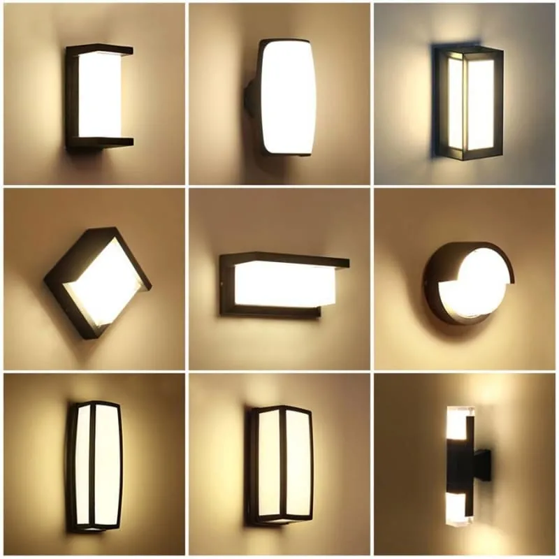 Outdoor Creative Aluminum Wall Lamp