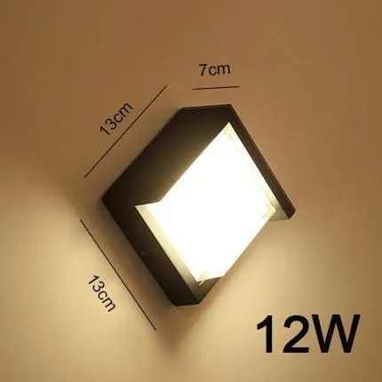 Outdoor Creative Aluminum Wall Lamp