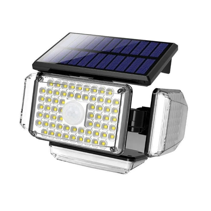 Outdoor Solar Lights with Adjustable Heads 214 LED Flood Light