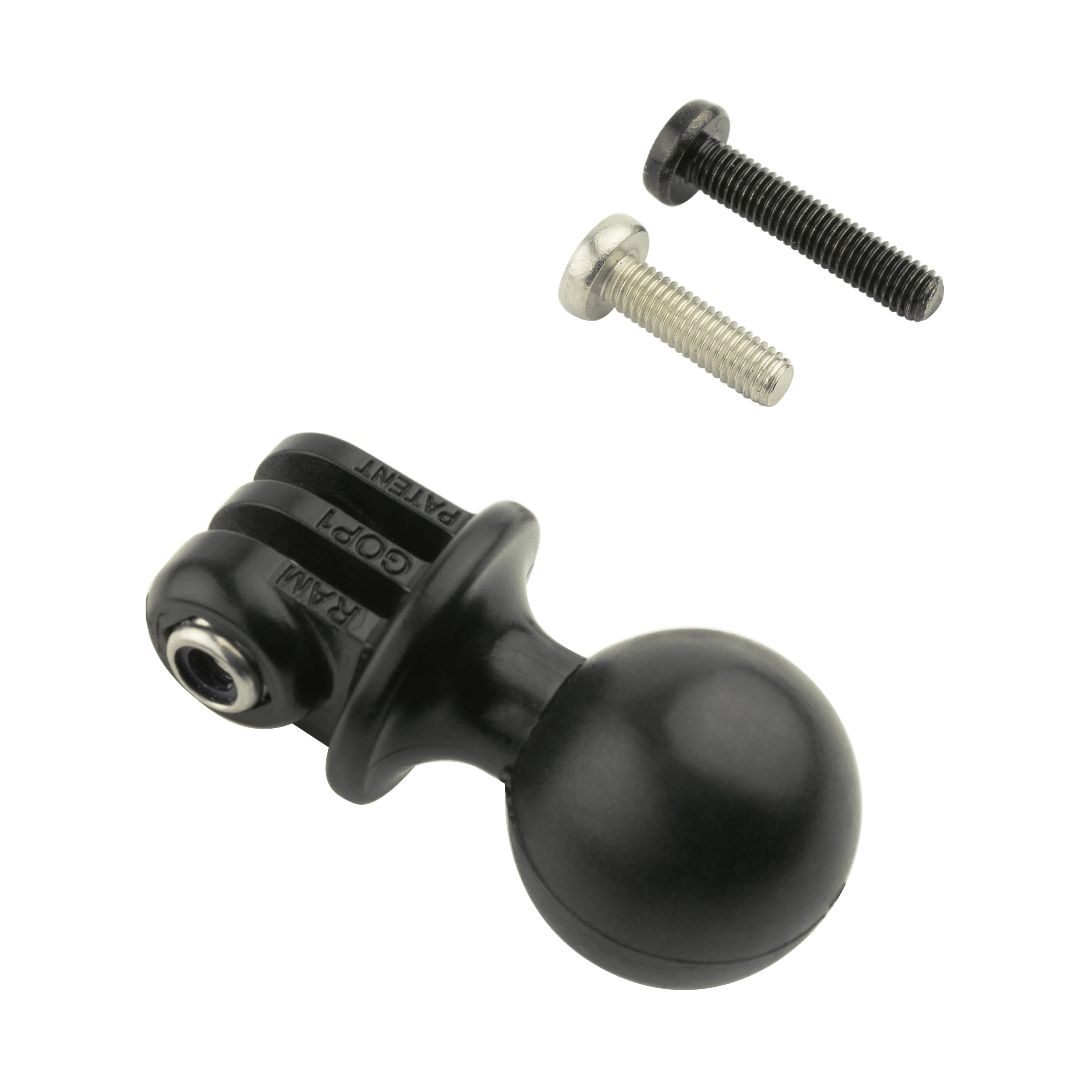 RAM® U-Bolt Double Ball Mount with Action Camera Adapter - Medium