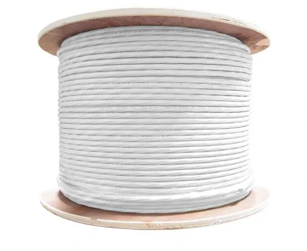 RG59 Siamese Coaxial Cable for CCTV, 20 AWG Bare Copper, 95% Copper Clad Aluminum Braid, 18/2 Stranded Copper Clad Aluminum