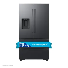 Samsung RF31CG7400MTAA 30 cu. ft. Mega Capacity 4-Door French Door Refrigerator with Four Types of Ice in Matte Black Steel