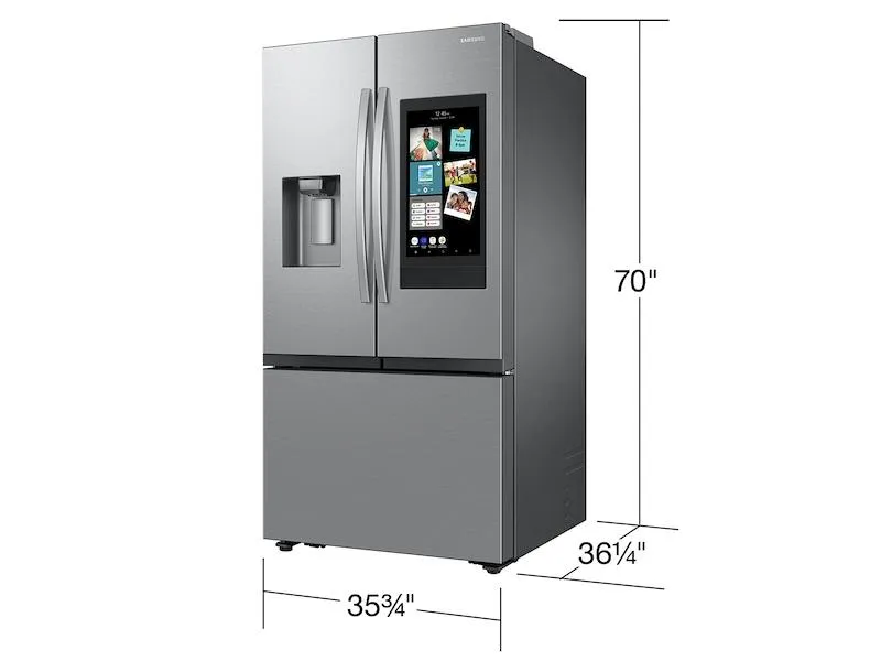 Samsung RF32CG5900SRAA 30 cu. ft. Mega Capacity 3-Door French Door Refrigerator with Family Hub™ in Stainless Steel