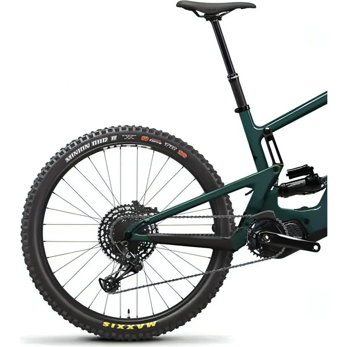 Santa Cruz Bullit CC R Carbon Electric Mountain Bike 2024 - Hunter Green