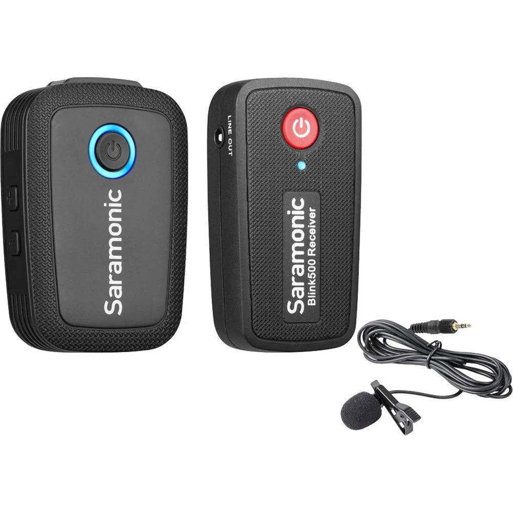 Saramonic Blink 500 B1 (RX TX) 2.4G Wireless Microphone Kit for Camera & Smartphone