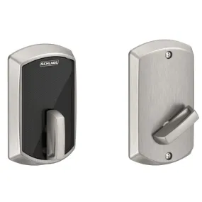 Schlage Electronic BE467F GRW Deadbolt Lock, Control Series, Fire Rated, Grade 2