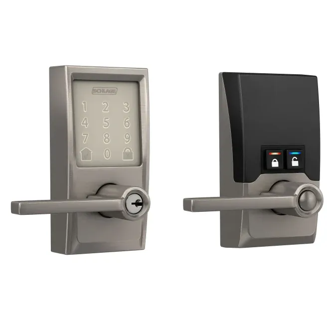 Schlage Residential FE789 - Encode WiFi Enabled Electronic Keypad Latitude Door Lever with Century Trim