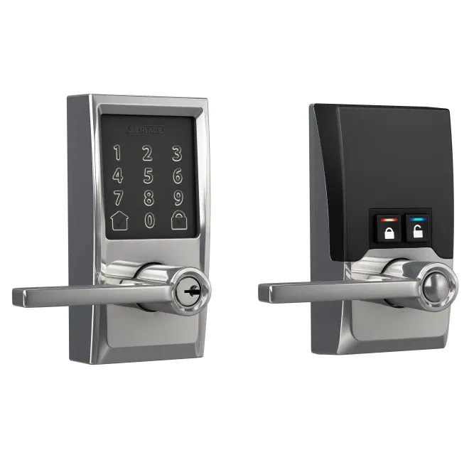 Schlage Residential FE789 - Encode WiFi Enabled Electronic Keypad Latitude Door Lever with Century Trim