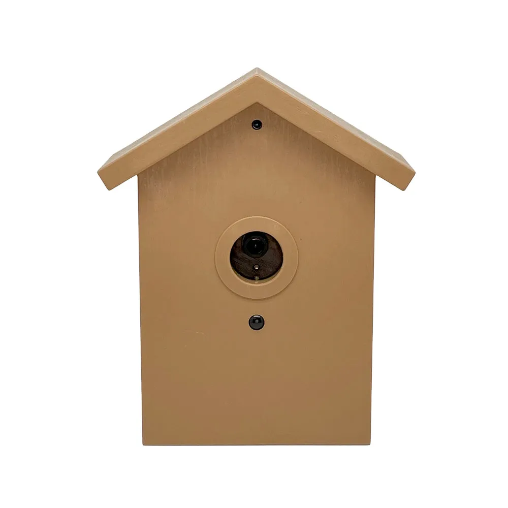 SG Xtreme Life Bird House: Outdoor Battery Powered Motion Activated Hidden Camera with WiFi and Solar Panel Option