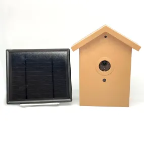 SG Xtreme Life Bird House: Outdoor Battery Powered Motion Activated Hidden Camera with WiFi and Solar Panel Option