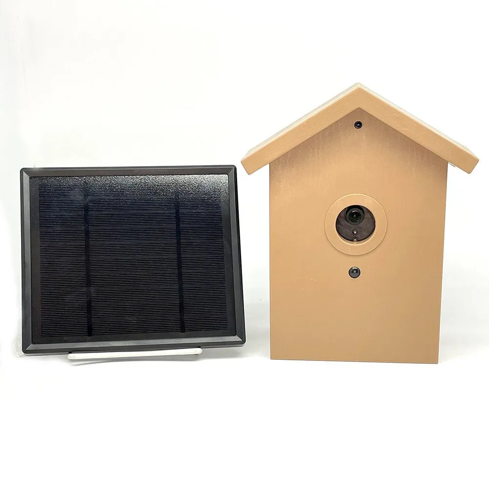 SGBHSP Xtreme Life Solar Powered Bird House Camera