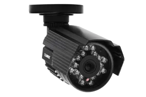 Super resolution security camera with audio