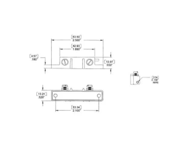 Surface Mount Water Sensor - 2500T/26000T Series