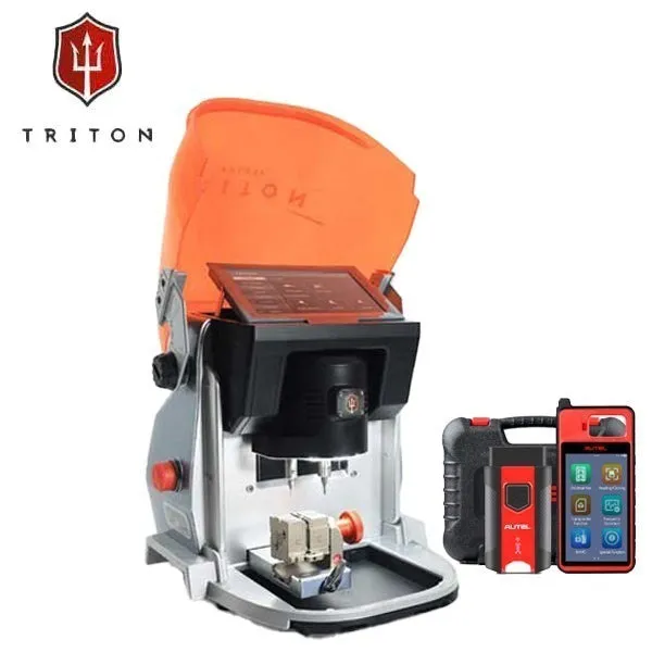 Triton PLUS - Automatic Key Cutting Machine (Automotive Edition)   Autel KM100 Universal Key Generator Kit