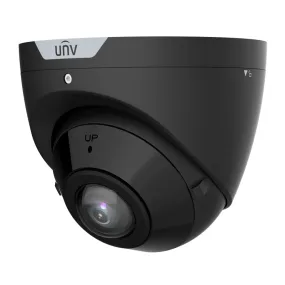 UNIVIEW IPC3605SB-ADF16KM-I0-BK: 5MP Wide Angle IR Fixed Eyeball Turret Camera in Black