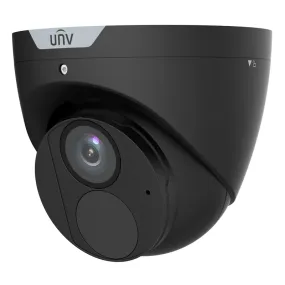 UNIVIEW IPC3618SB-ADF28KM-I0-BK: 8MP 4K LightHunter IR Fixed Eyeball Turret Camera in Black