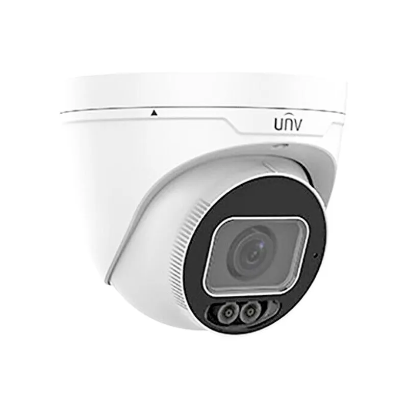 UNIVIEW IPC3634SE-ADF28K-WL-I0: 4MP ColorHunter Fixed Eyeball Turret Camera