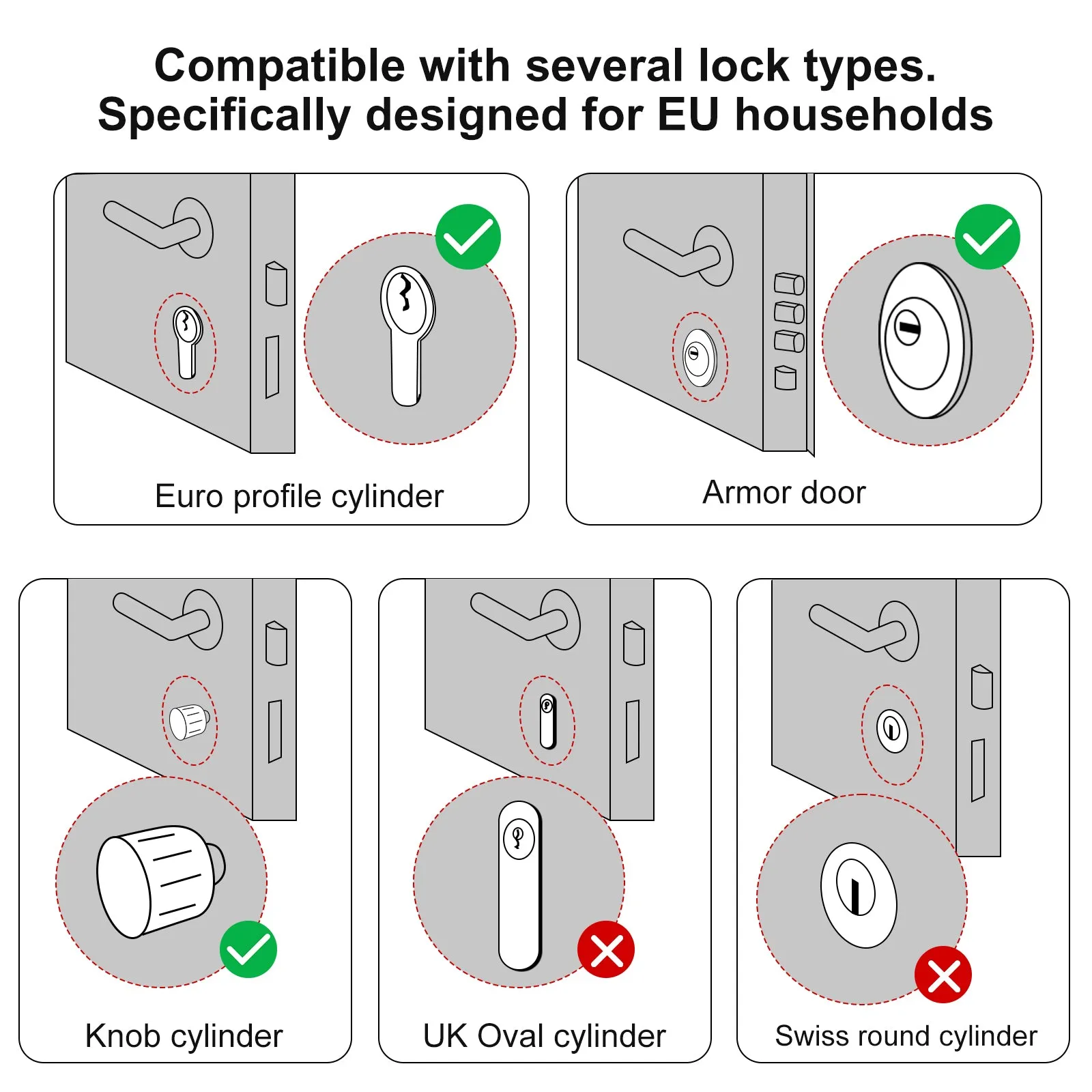 WELOCK Smart Lock Touch61 Fingerprint Door Lock