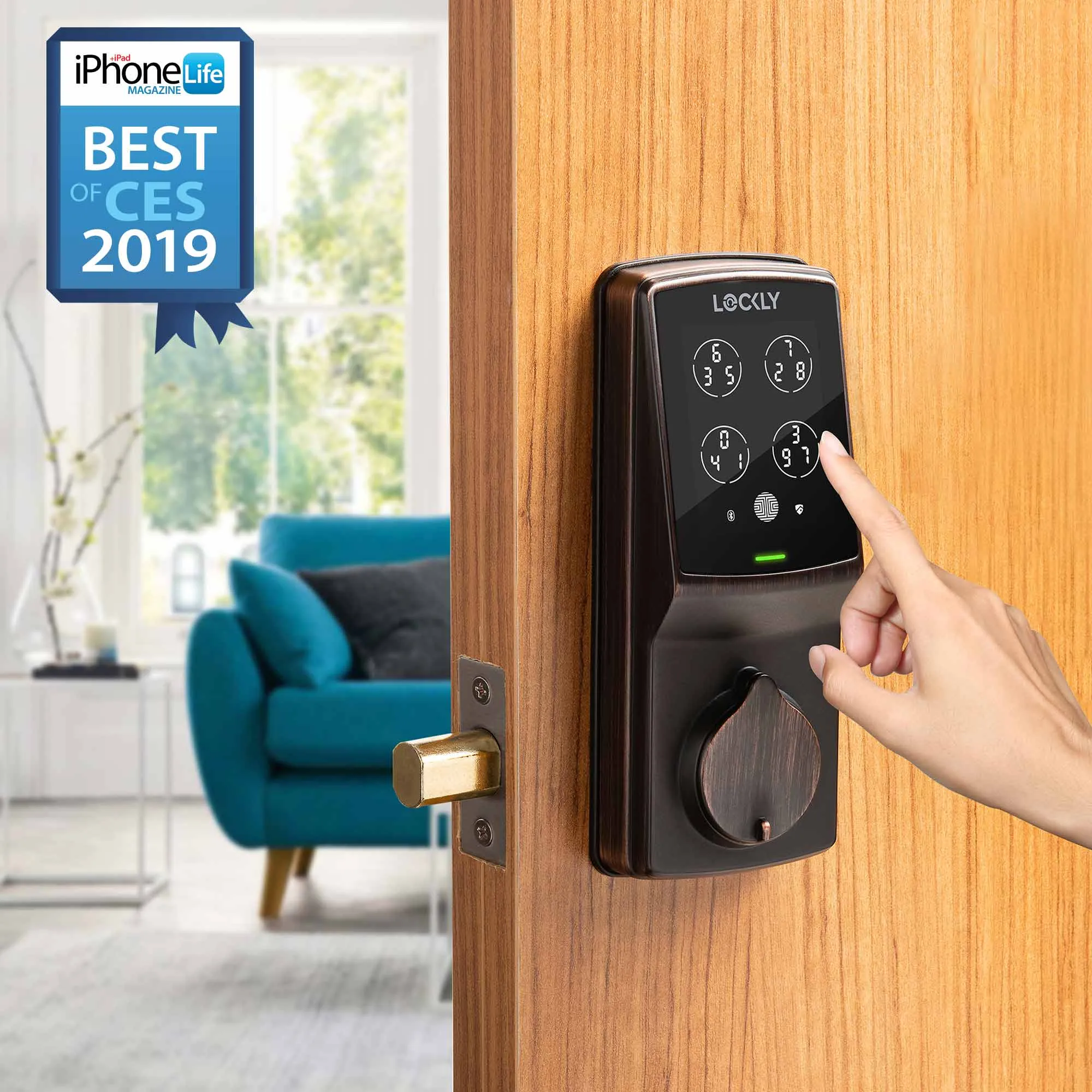 Wi-Fi Enabled Lockly Secure Pro Smart Lock