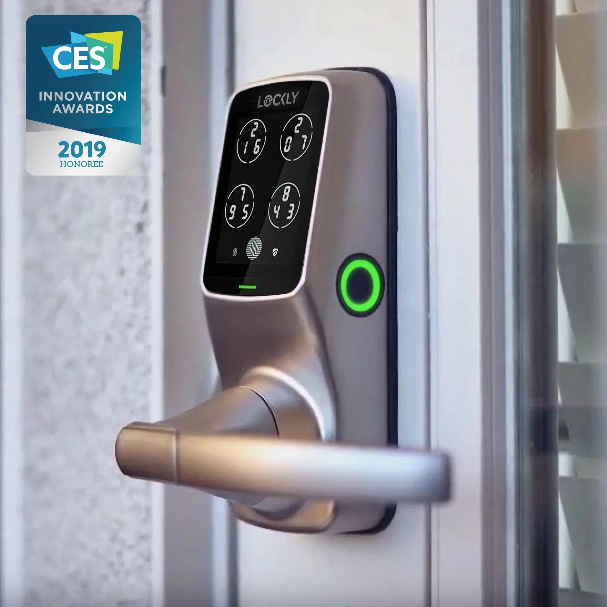 Wi-Fi Enabled Lockly Secure Pro Smart Lock