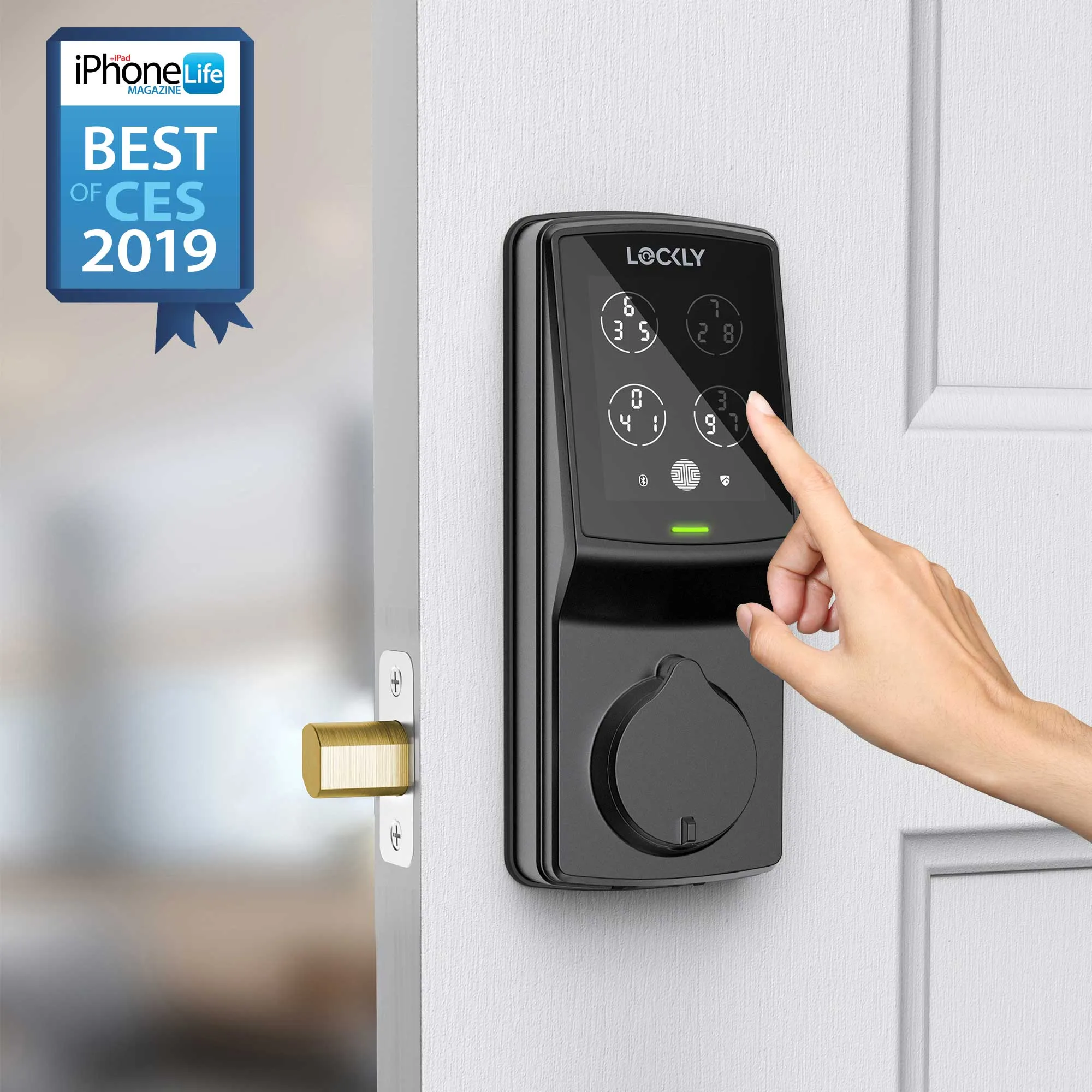 Wi-Fi Enabled Lockly Secure Pro Smart Lock