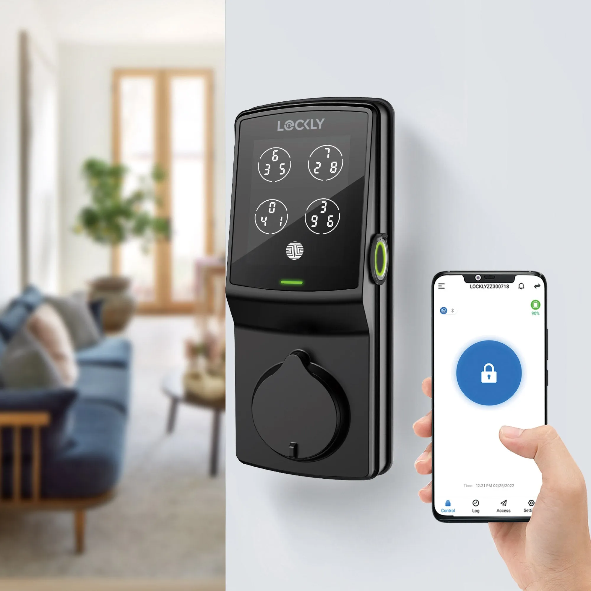 Wi-Fi Enabled Lockly Secure Pro Smart Lock